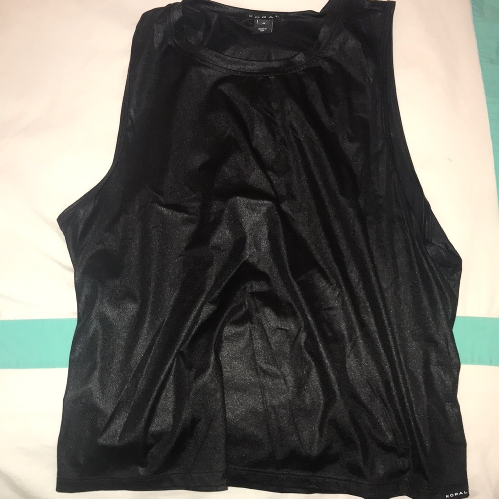 Cute workout tank Koral brand.